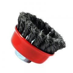 Steel Wire Twist Knot Cup Brush