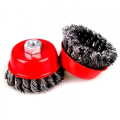 Steel Wire Twist Knot Cup Brush