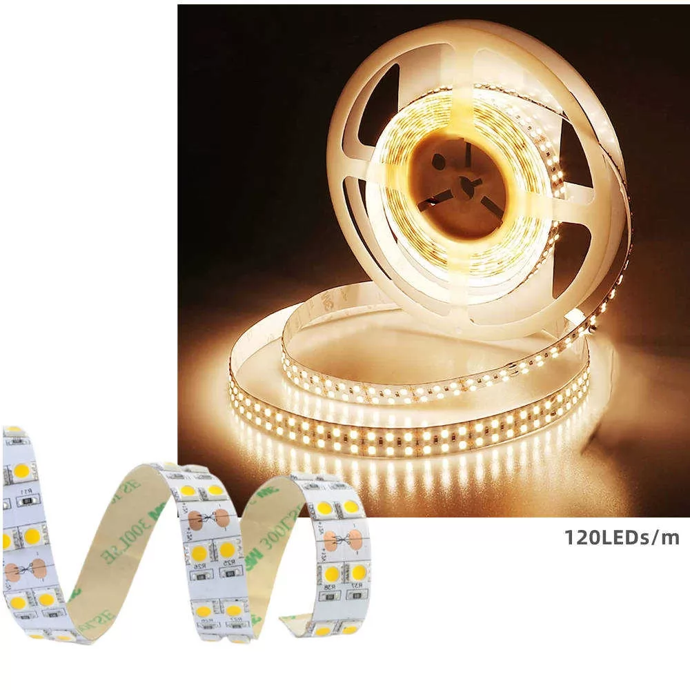 High Performance LED Strip Light Warm White 3000K, 600LEDs Under Cabinet Light 16.4ft/ 5Meter LED Tape Lights