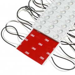 100PCS AC110V 1.5W 3000K Warm White LED Module Light for Letter Sign Advertising Light box  with Tape Adhesive Backside
