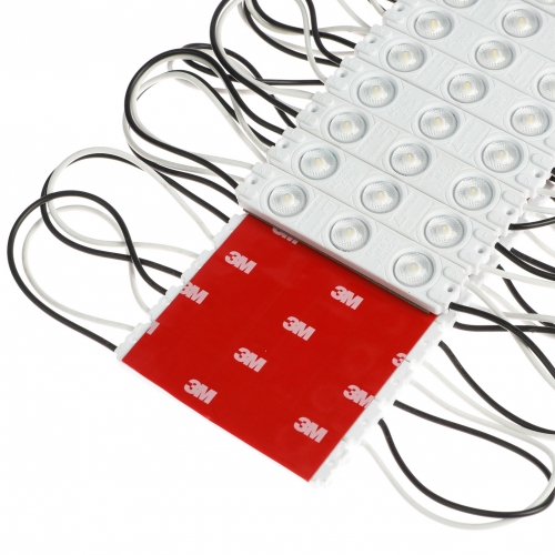100PCS AC110V 1.5W RED light LED Module Light for Letter Sign Advertising Light box  with Tape Adhesive Backside