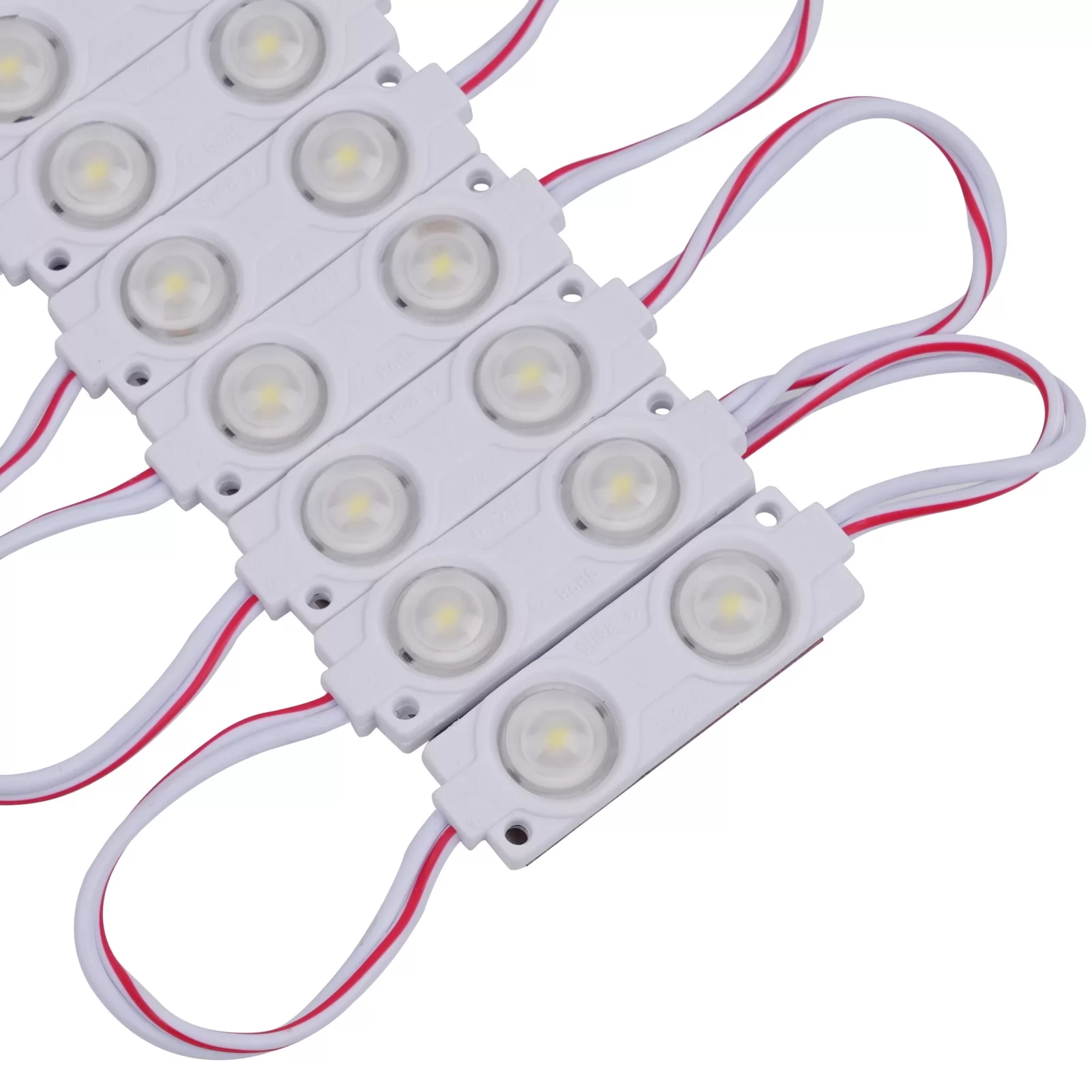 LED Modules Light 12V DC 0.72W 6500K White for Advertising Light Box Letter  Sign (200pcs Pack)