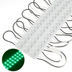 100PCS Green AC110V 1.5W LED Module Light for Letter Sign Advertising Light box  with Tape Adhesive Backside