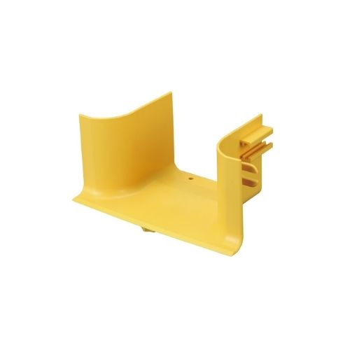 Plastic Optical Cable Tray Cutting-in Tee 120mm 4"x5" channel