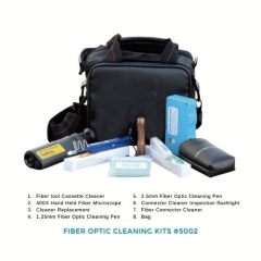 FTTH Network Fiber Tester & Tool Maintenance Fiber Cleaning Kits #5002