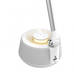 Wireless Speaker LED Table Lamp Bedside Night Light Bedroom Ofiice U9A