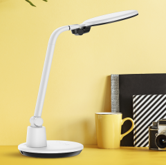 home office study Led Desktop Lamp with Large Led Panel, Seamless Dimming Control of Brightness and Color Temperature