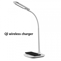 LED Desk Lamp Table Reading Lamp with Wireless Phone Charger Q3Q