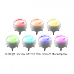 Air aroma diffuser with colorful RGB night light LED light