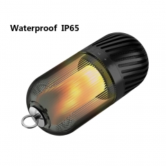 camping BBQ garden Waterproof Flame Atmosphere Lamp With Bluetooth Speaker