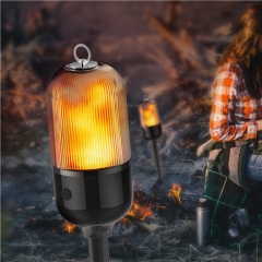 outdoor camping BBQ Waterproof Flame Atmosphere Lamp indoor and outdoor using