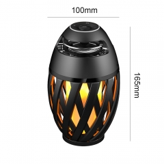 outdoor BBQ garden Waterproof Flame Atmosphere Lamp With Bluetooth Speaker