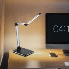 LED Desk Lamp With Wireless Charger