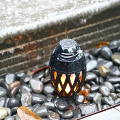 outdoor BBQ garden Waterproof Flame Atmosphere Lamp With Bluetooth Speaker