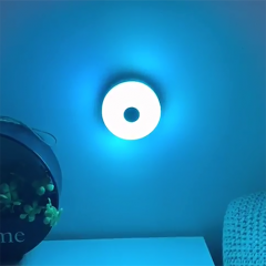 Mini LED Wall Lamp Bedside RGB Night Light Senser Lamp Atmosphere A5M