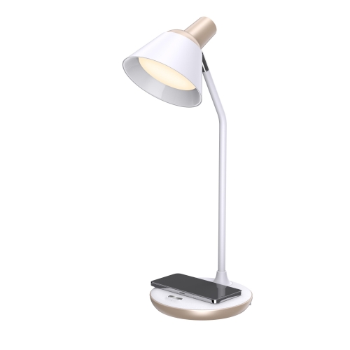 High quality reading lamp wireless charging led desk lamp for livingroom