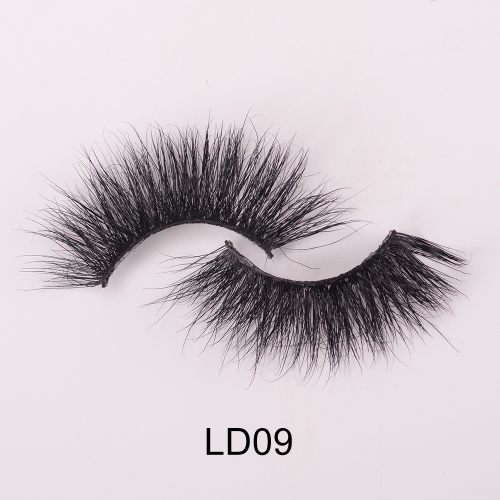 Free Shipping 30 Pairs LD Mink Eyelashes(Style:LD09)