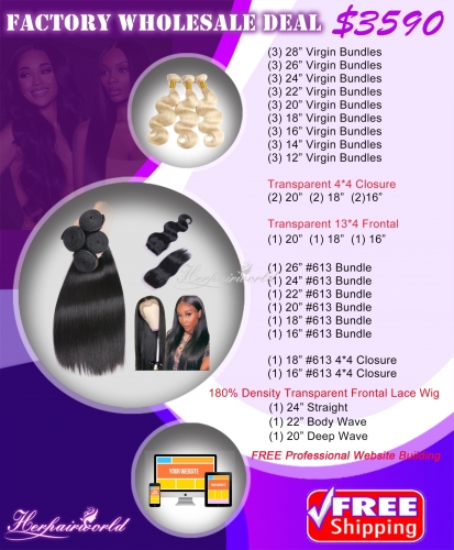 HerHairWorld Factory Wholesale Deal