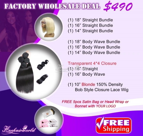 HerHairWorld Factory Wholesale Deal