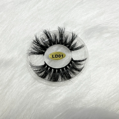 Free Shipping 30 Pairs LD Mink Eyelashes(Style:LD01)