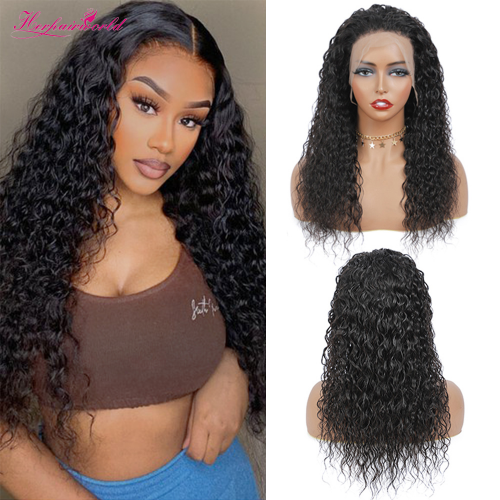 Water Wave Full 13*4 Frontal Transparet Lace Wig