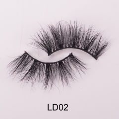 Free Shipping 30 Pairs LD Mink Eyelashes(Style:LD02)