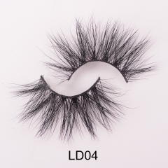 Free Shipping 30 Pairs LD Mink Eyelashes(Style:LD04)