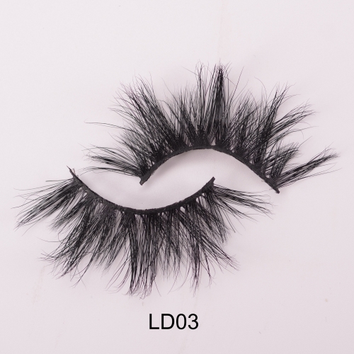 Free Shipping 30 Pairs LD Mink Eyelashes(Style:LD03)