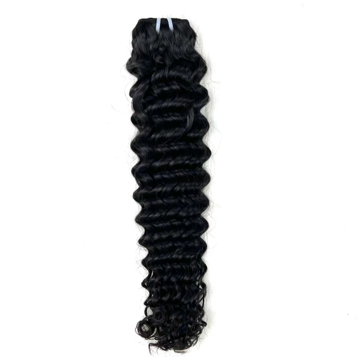 14A Wholesale Deep Wave Double Drawn Vietnam Human Hair Bundle(100grams/bundle)