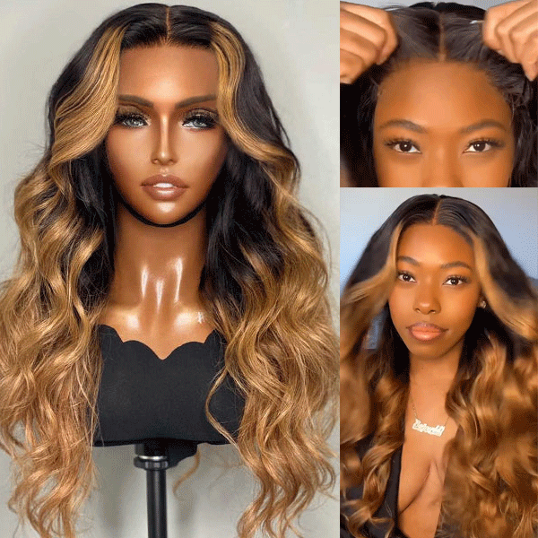 New Fabulous Beyon-Celebrity Style 5x5 Undetectable Invisible Lace Closure Wig