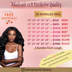 Wholesale Exclusive Quality 20 Bundles Deals 12A Free Shipping