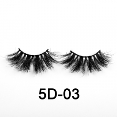 Free Shipping 30 Pairs (LD) 5D Mink Eyelashes(Style:5D-03)