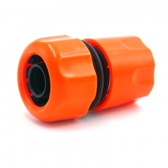 Plastic 3/4 inch garden water hose quick connector