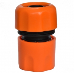 Plastic 3/4 inch garden water hose quick connector