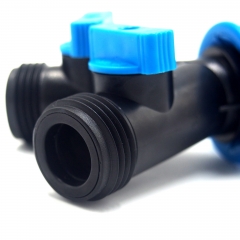 Connecteur en Y pour tuyau d'eau de jardin en plastique