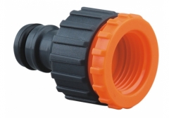 Plastic female 1/2 inch 3/4 inch garden hose tap connector