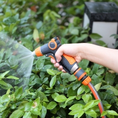 2-Way Garden Hose Nozzle With Thumb Valve