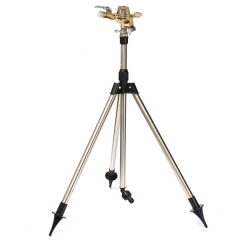 Metal Tripod Garden Water Impact Sprinkler