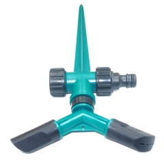 Plastic 2-arm garden rotary sprinkler