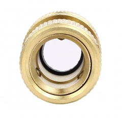 3/4 inch female garden hose quick connector