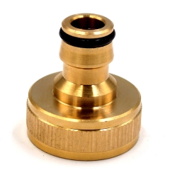 Brass 1 inch garden tap connector