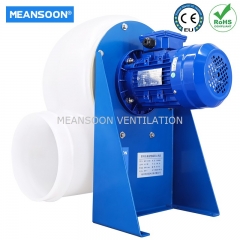 200 Corrosion Resistant laboratory Plastic Centrifugal Fan