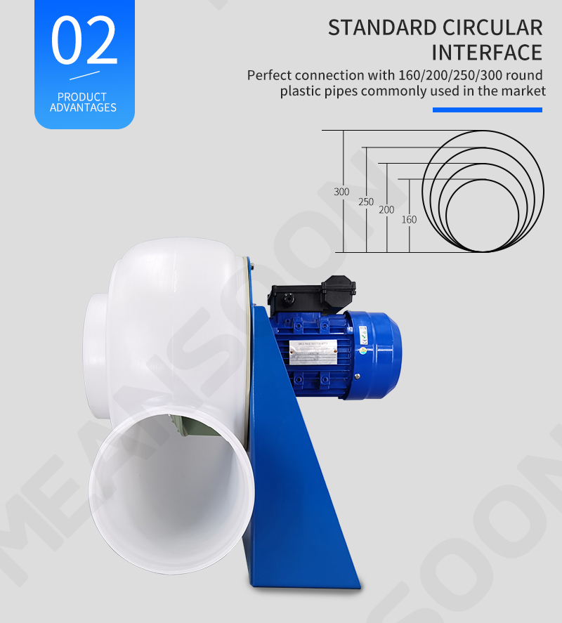 MPCF-160-B2T Fume cupboard exhaust fan