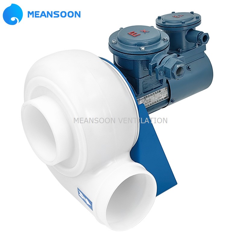 MPCF-160-B2T-EXVF Variable Frequency Explosion-proof anti-corrosive plastic centrifugal fan