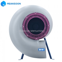 8寸200新型欧款聚丙烯PP离心塑料防腐风机 实验室专用风机