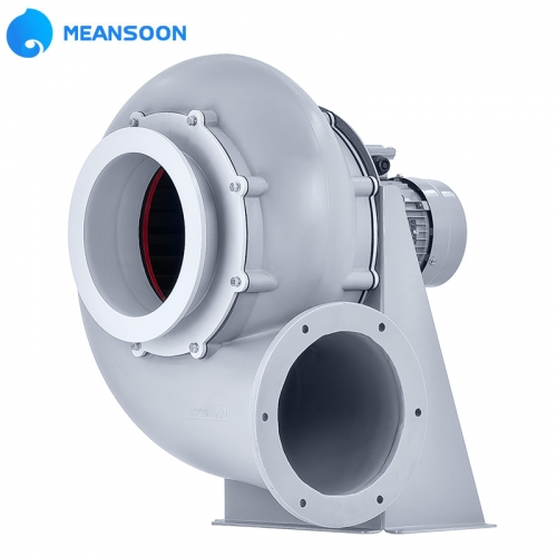 MPCF-200-F4T-FL Laboratory Corrosion Resistant Plastic PP Centrifugal Fan with Flange