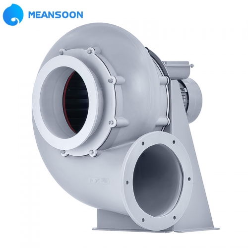 MPCF-200-F4S-FL Laboratory Chemical Anti-corrosive Plastic Centrifugal Fan with Flange
