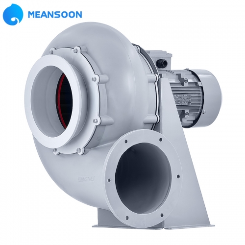 MPCF-200-F2T-FL Corrosion Resistant PP Plastic Radial Fan Blower with Flange