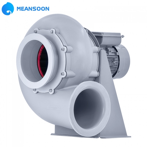 MPCF-160-F4S-FL Corrosion Chemical Resistant Plastic PP Centrifugal Fan Blower for Lab Fume Hood Ventilation