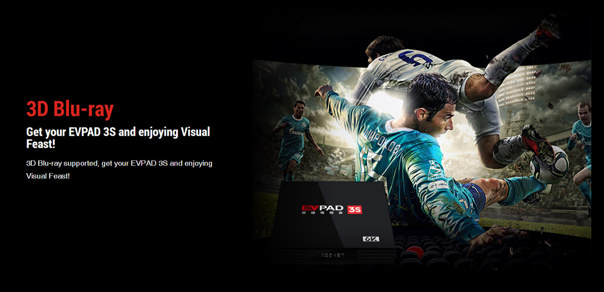 EVPAD 3Pro กล่องสมาร์ททีวี